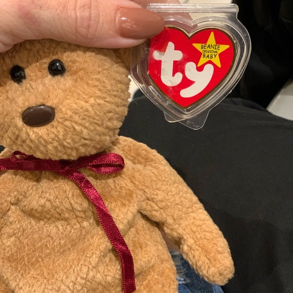 Rare Ty "Curly" Beanie Baby with multiple errors - Picture 2 of 8